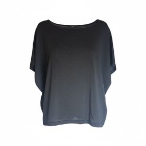 White House Black Market Women’s Large Elegant Black Top